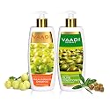 Vaadi Herbals Amla With Shikakai & Reetha Shampoo And Olive Conditioner - Hair Fall & Damage Control Shampoo - - Each Pack Of 350Ml - Each 12.31 Oz - Beauty & Personal Care Vaadi Herbals