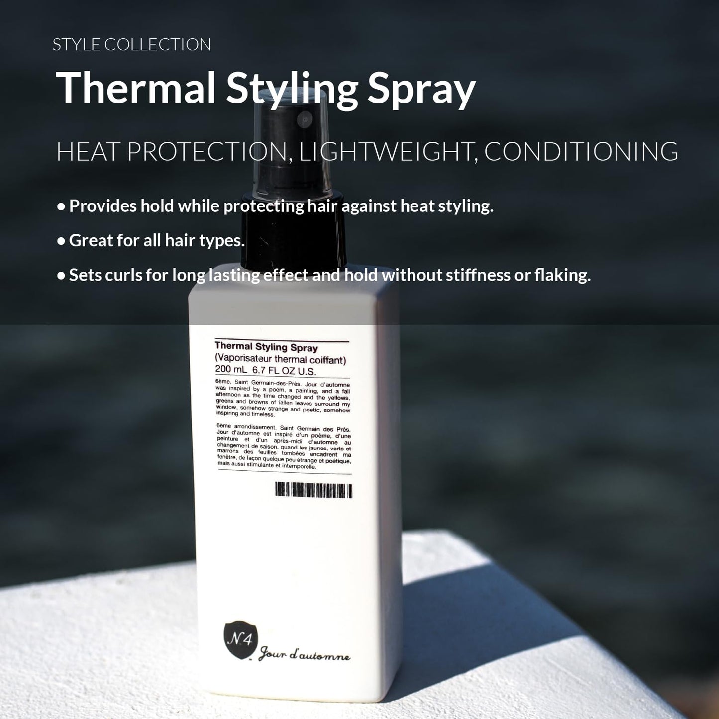 Number 4 Heat Protectant for Hair, Thermal Styling Spray, Blow Dry Spray, 6.7 oz Beauty & Personal Care Number 4
