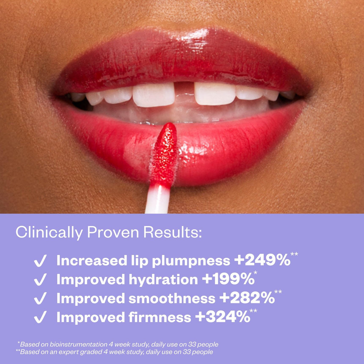 Kosas Wet Lip Oil Gloss - Hydrating Lip Plumping Treatment with Hyaluronic Acid & Peptides, (Jaws)