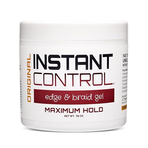 Instant Control Edge & Braid Gel Original (16 Ounce) Beauty & Personal Care Instant Control