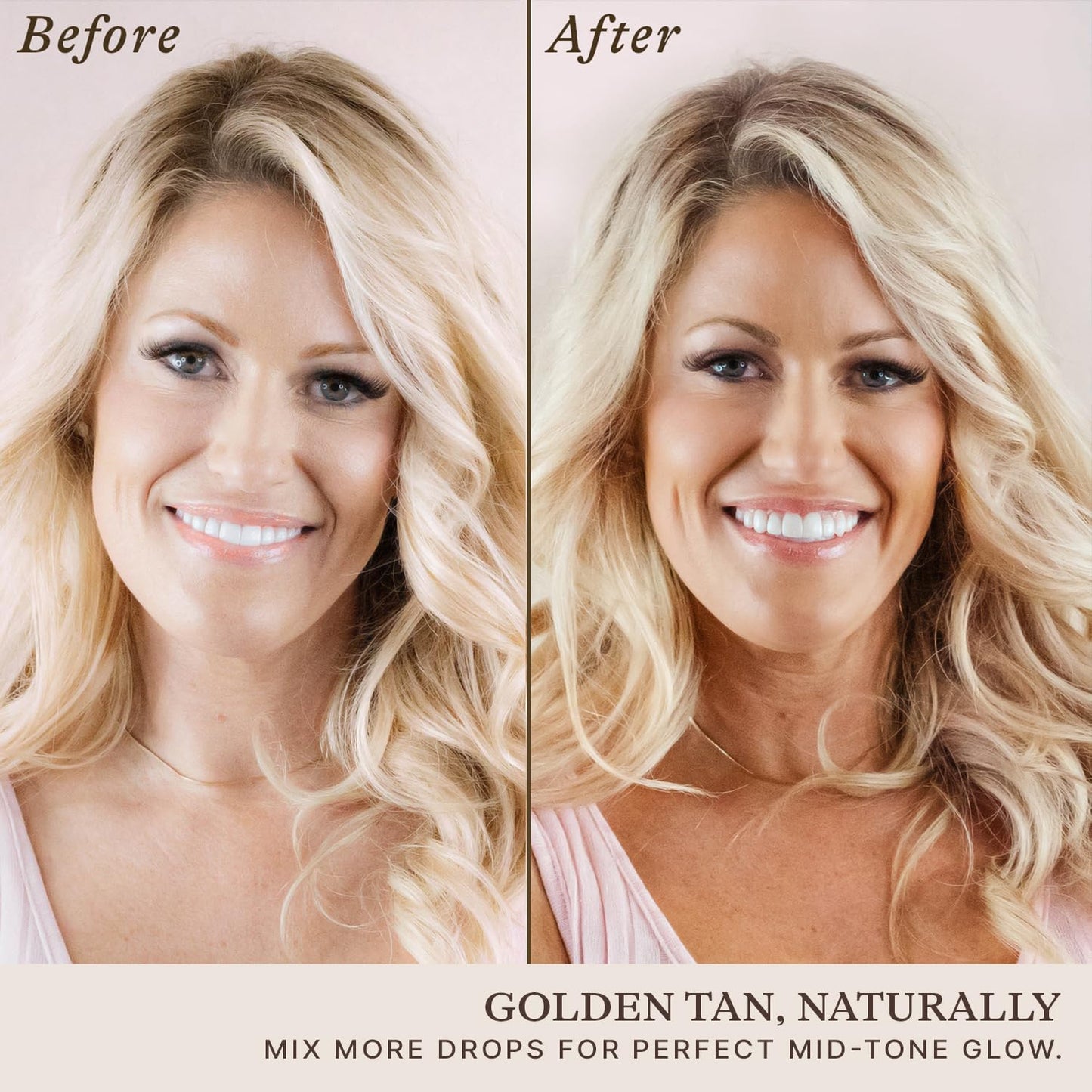 Self Tanning Drops - USA Made with Natural & Organic Ingredients, Medium Face Tanning Drops to Add to Lotion, Moisturizing Bronzing Tanner for Face Beauty and Personal Care Beauty by Earth