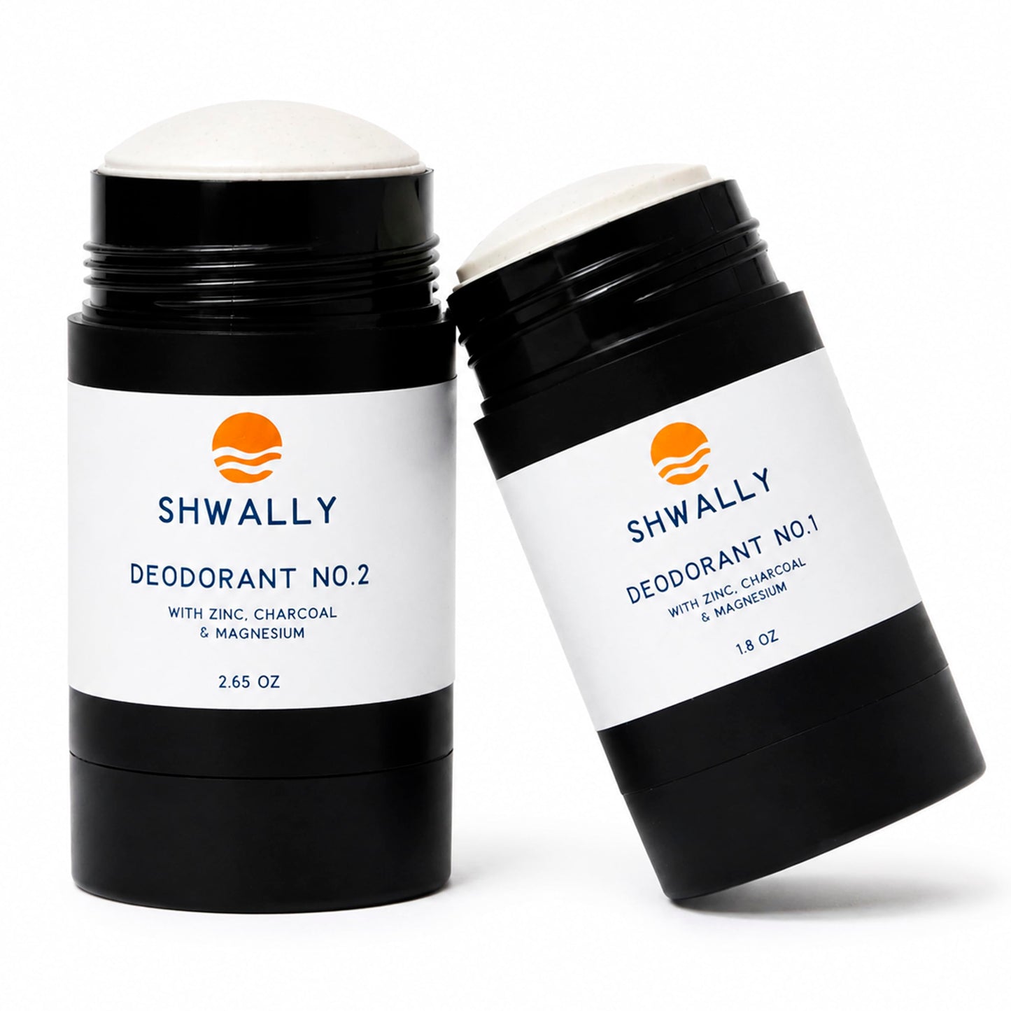Shwally Zinc & Charcoal Deodorant - A True Natural, Tallow-Based & Effective Deodorant for Men & Women -- Aluminum Free with Coconut & Arrowroot Beauty and Personal Care Shwally