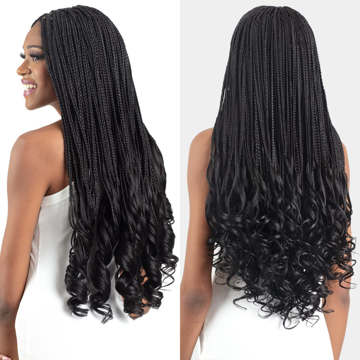 FreeTress Crochet Braids 3X French Curl 22" (pack of 1, 4)