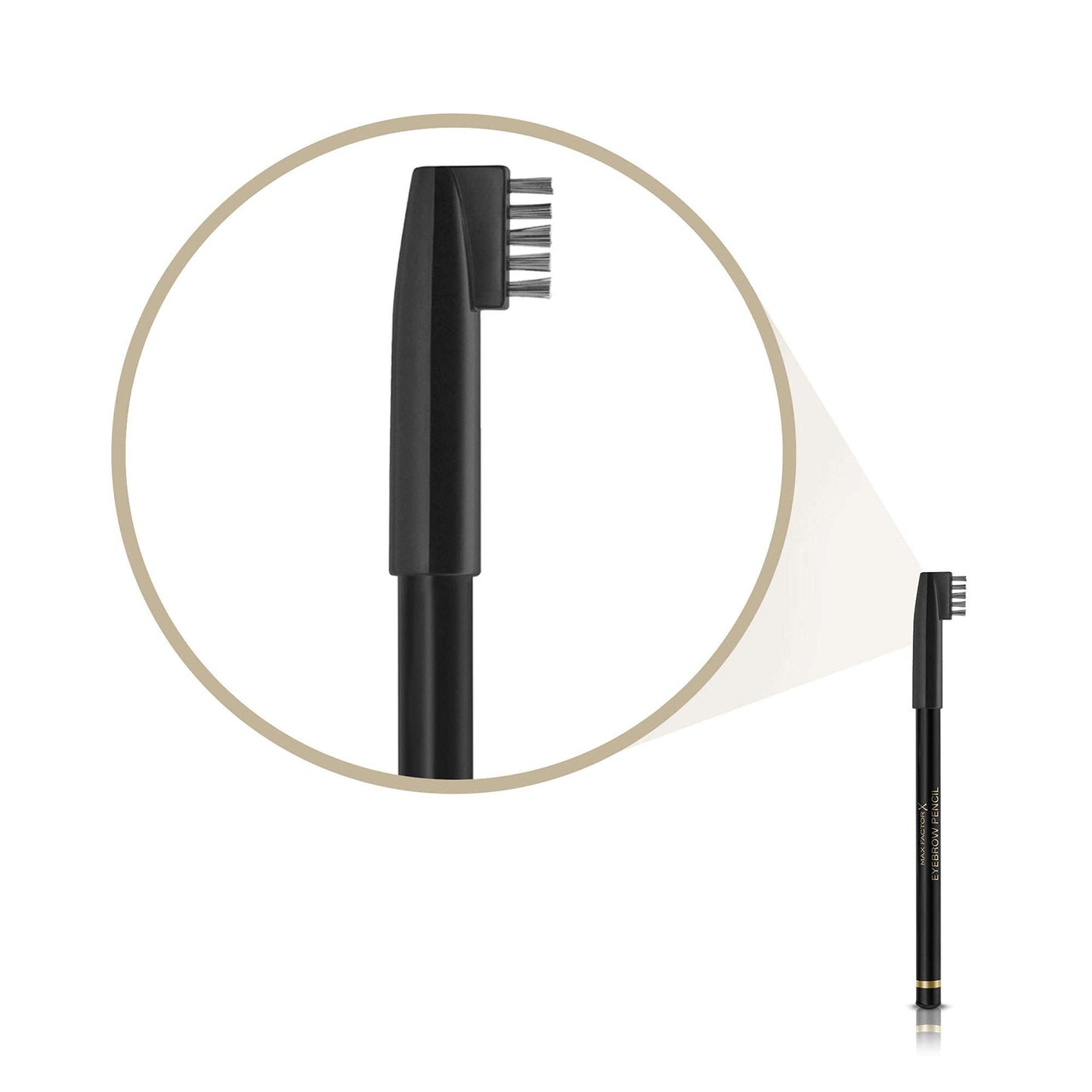 Max Factor Eyebrow Pencil - # 1 Ebony, 1 Pc Beauty & Personal Care Max Factor