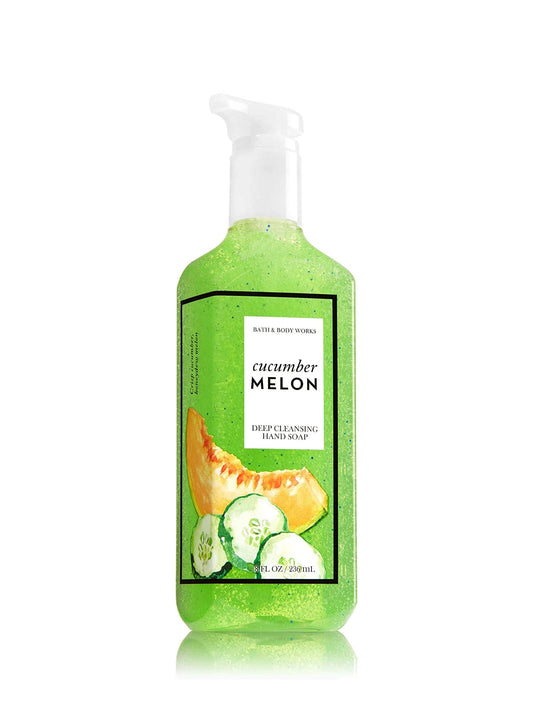 Bath & Body Works Cucumber Melon Deep Cleansing Hand Soap 8 oz (236 ML) Beauty & Personal Care Bath & Body Works