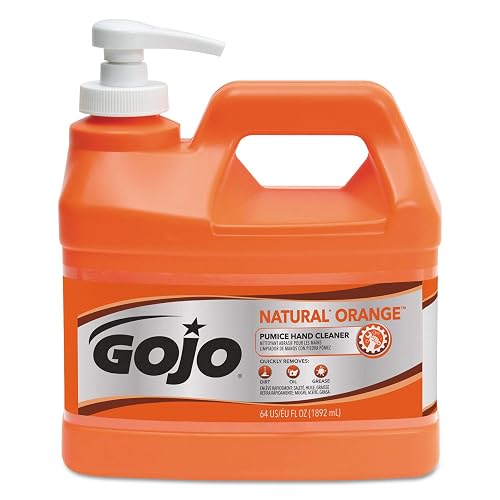 Gojo Natural Orange Scent Pumice Hand Cleaner 0.5 gal. Beauty & Personal Care GOJO