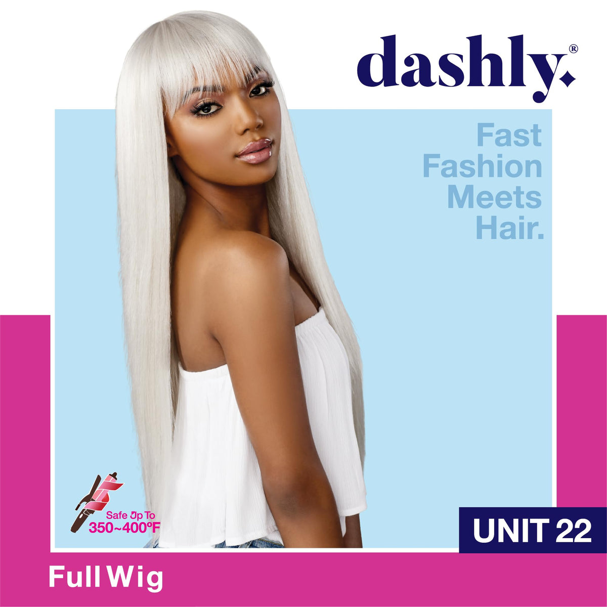 Sensationnel Dashly Wig-Unit 22, 2 DARKBROWN