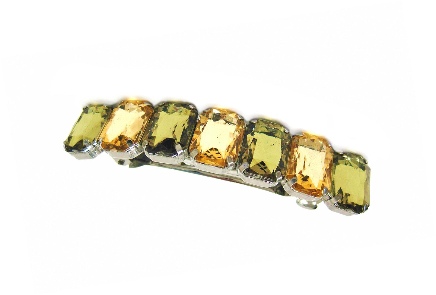 Linpeng Beaded Hair Barrettes for Women, Handmade Acrylic Jewel Gems French Hair Clip Accessories, Gift for Her, 1 pc Beauty & Personal Care Linpeng