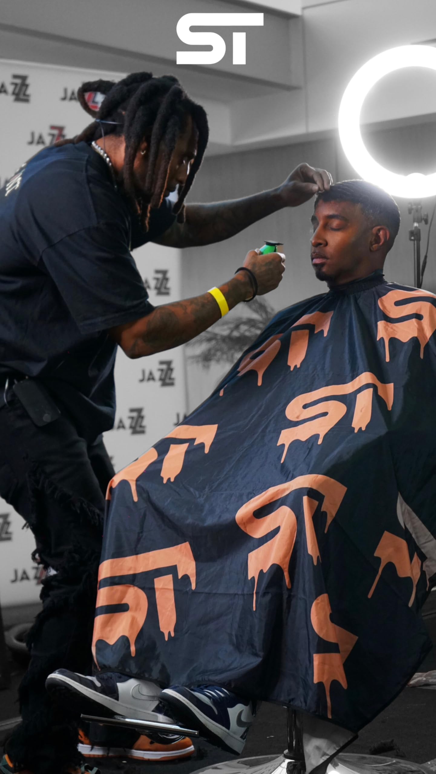 Supreme Trimmer Premium Barber Cape | Professional Hair Stylist Waterproof, Hook Closure Cape; Salon, Barber, or Home Use | Drip King Beauty & Personal Care Supreme Trimmer