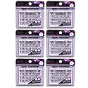 (6 PACK) Ardell Double Up Knot Free Double Flares Long Black Beauty & Personal Care Ardell