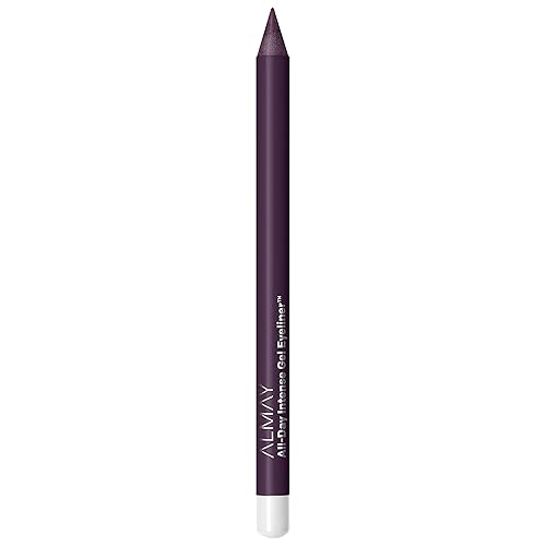 Almay Gel Eyeliner, Waterproof, Fade-Proof Eye Makeup, Easy-to-Sharpen Liner Pencil (Packaging May Vary), 130 Pure Plum, 0.045 oz Beauty & Personal Care Almay