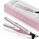 DAN Technology,Small Hair Straightener for Short Hair,1/2" Mini Hair Straightener, Dual Voltage Travel Flat Iron,U-Shaped Plates & 30s Fast Heating Beauty & Personal Care DAN Technology