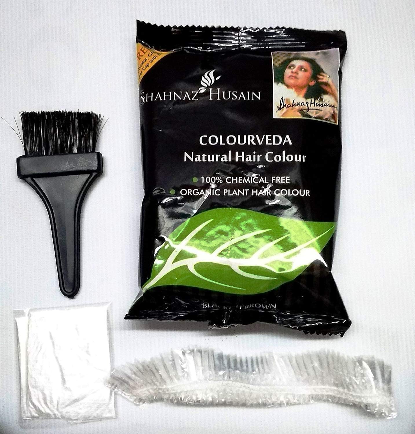 Shahnaz Husain Colourveda Herbal Ayurvedic Natural Hair Color Latest International Packaging (3.5 oz / 100 g) Beauty & Personal Care Shahnaz Husain