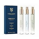 Caswell-Massey Cologne Discovery Set for Men, Travel-Size Cologne Gift Set with Woodgrain, Newport & Greenbriar Scents, Luxury Fragrance Trio, Made in Beauty & Personal Care Caswell-Massey