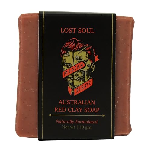 MODERN PIRATE Red Clay Face and Body Soap Beauty & Personal Care Modern Pirate