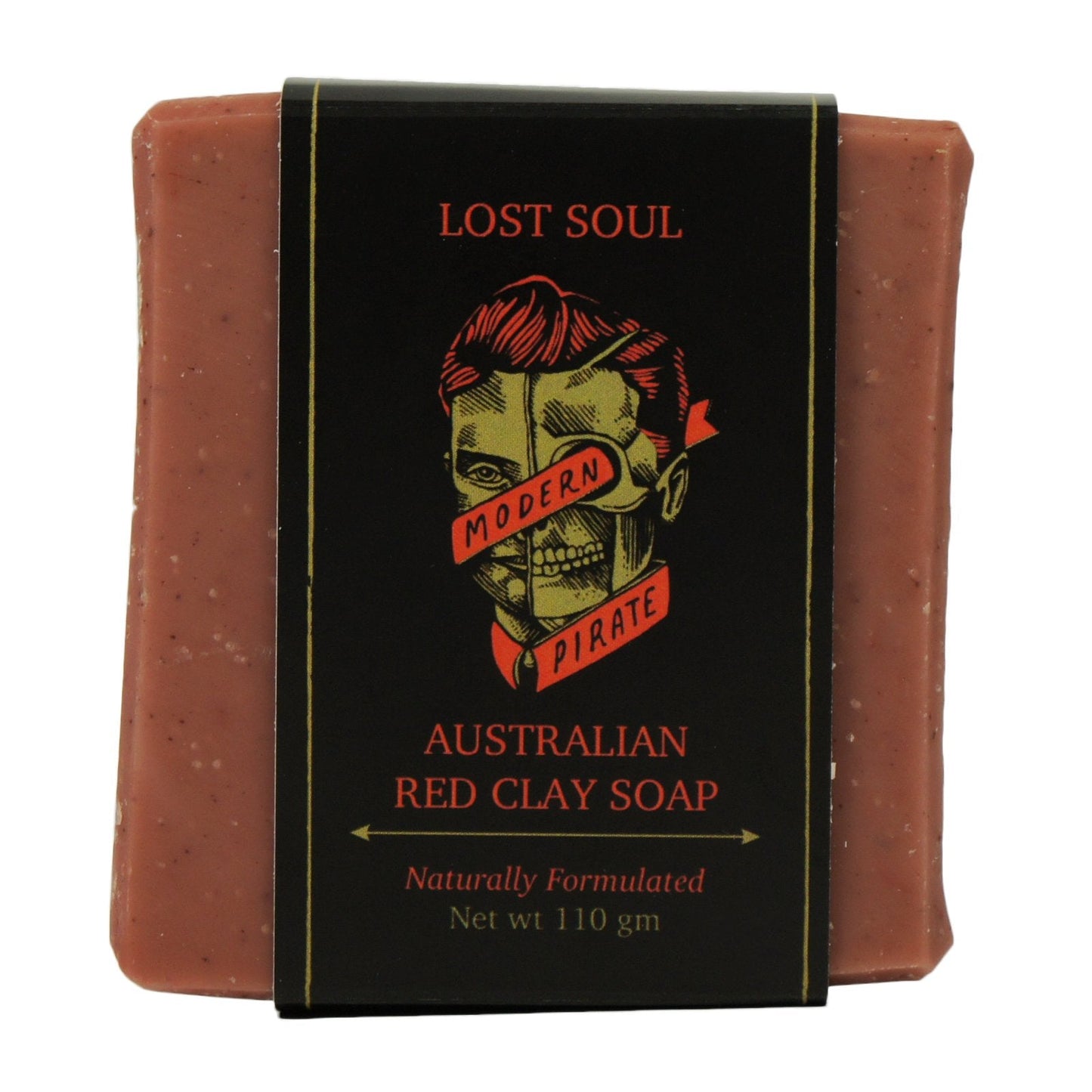 MODERN PIRATE Red Clay Face and Body Soap Beauty & Personal Care Modern Pirate