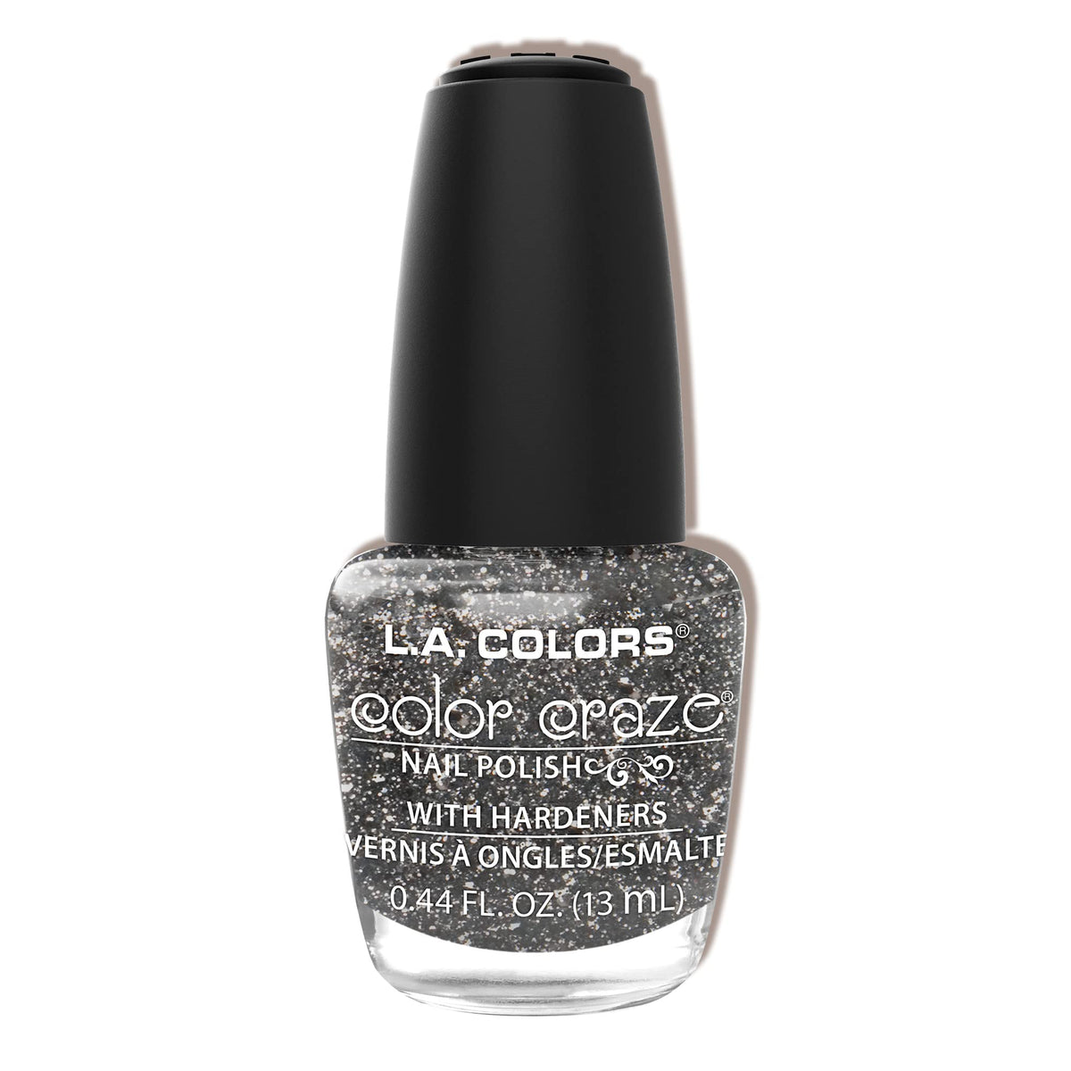 L.A. COLORS Color Craze Nail Polish, Sparkling Diamonds CNP446 Beauty & Personal Care L.A. COLORS
