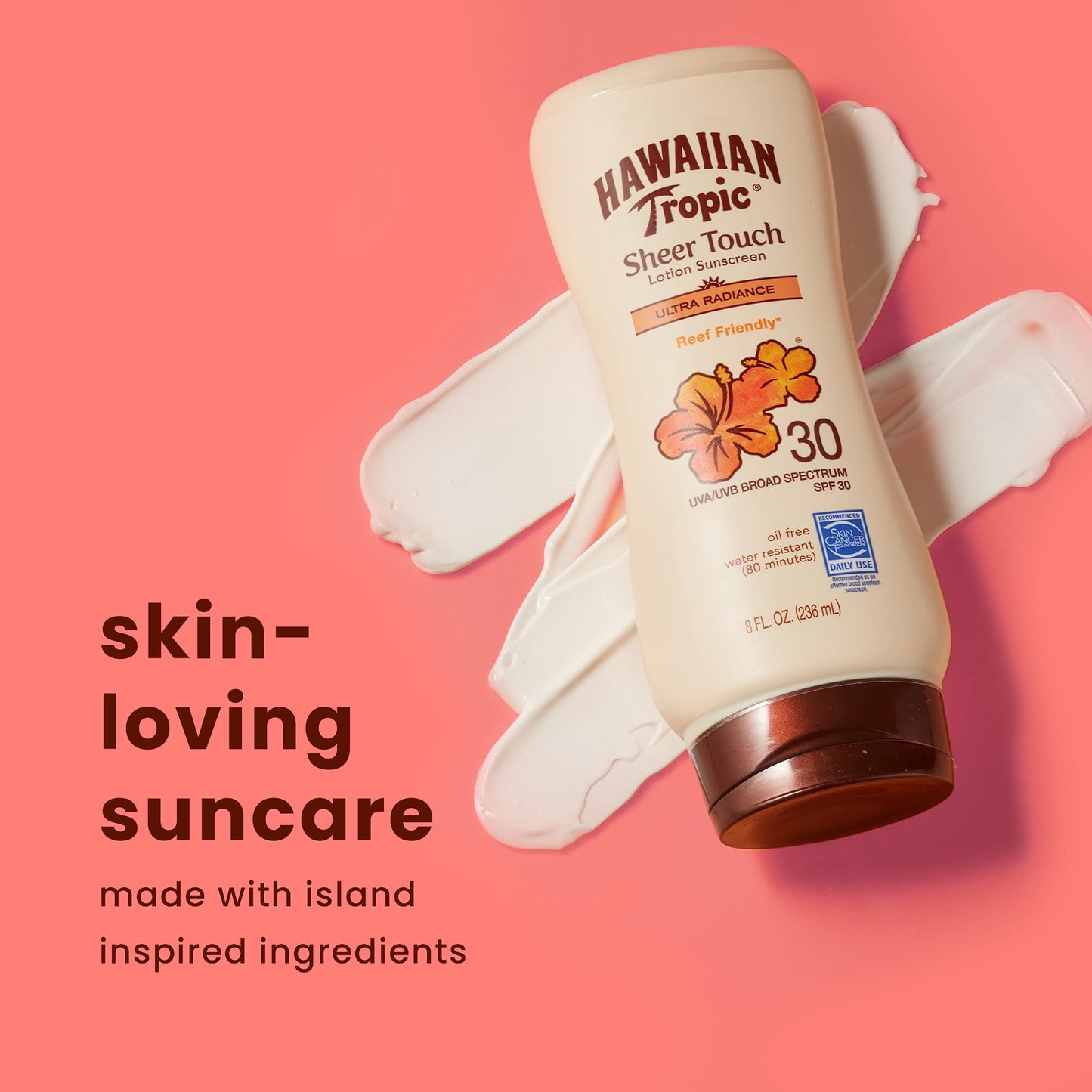 Hawaiian Tropic SPF 30 Broad Spectrum Sunscreen and After Sun Pack with 8oz Sheer Touch Moisturizing Sunscreen Lotion and 6oz Silk Hydration Beauty & Personal Care Hawaiian Tropic