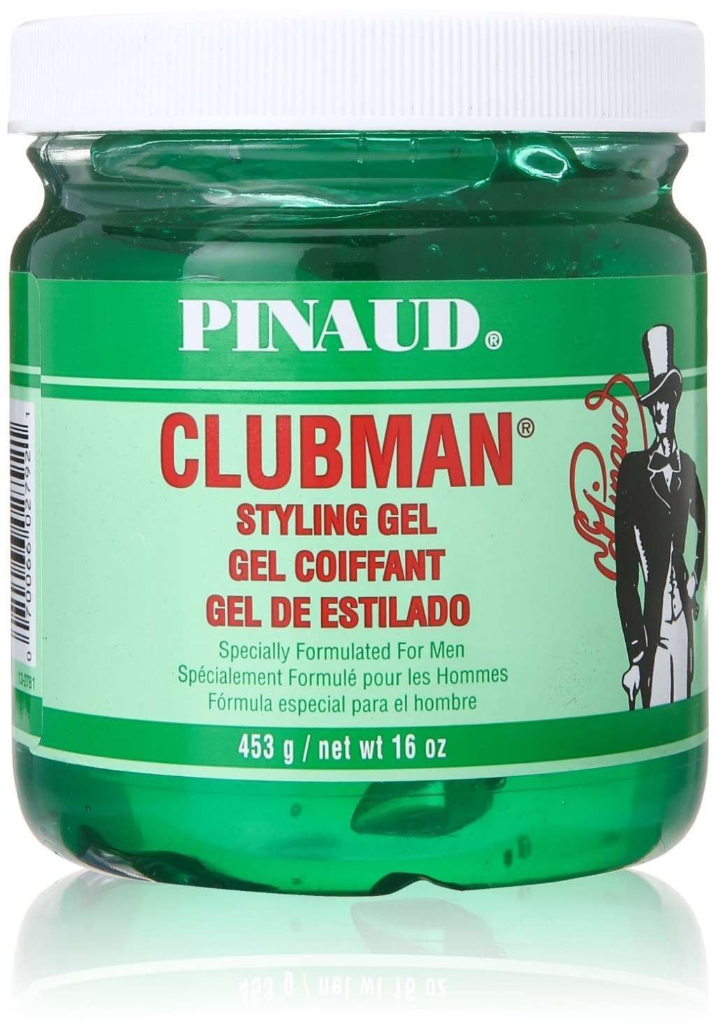 Pinaud Clubman Styling Gel 16 oz (Pack of 4) Beauty & Personal Care Clubman