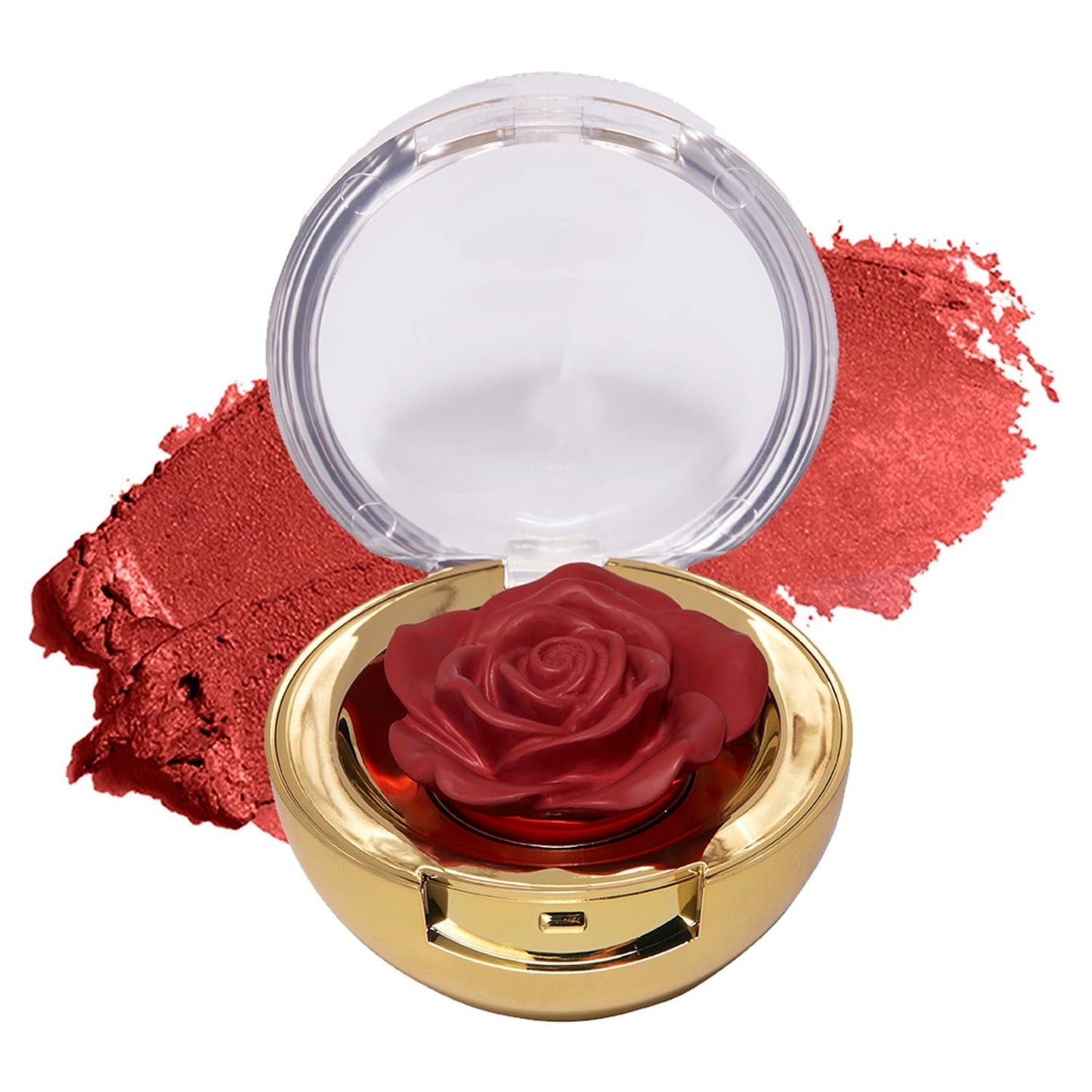 Winky Lux Cheeky Rose Cream Blush - High Pigment, Weightless Color for Cheeks, Effortlessly Blendable Makeup with Vitamin E, Warm Toned Rose, Crown Beauty & Personal Care Winky Lux