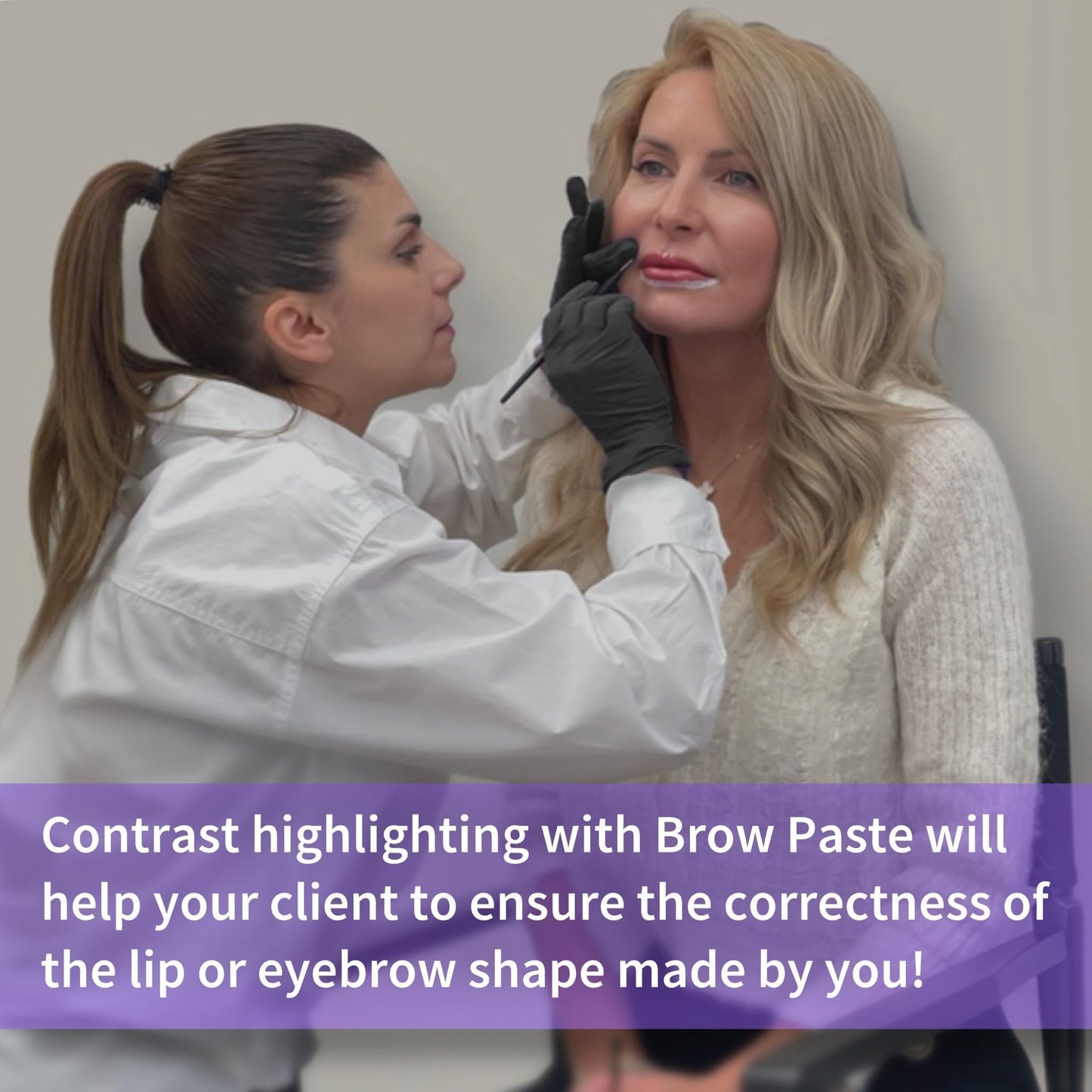 Eyebrow White Mapping Paste [Large 15g Bottle] Brow Mapping Paste, Eyebrow Contour for Microblading and PMU Supplies, Brow Design, Draw or Sketch the Beauty & Personal Care Ink Permanent