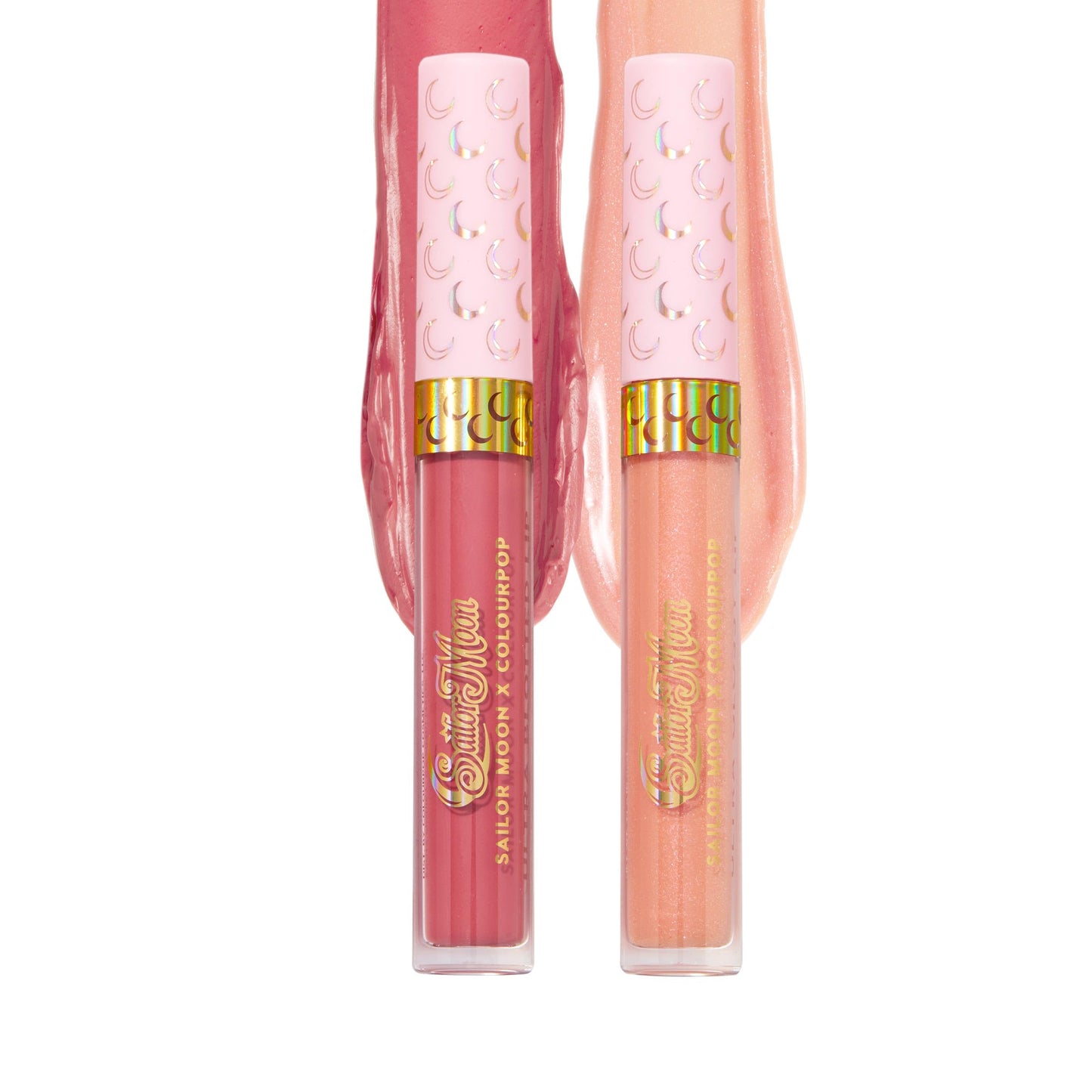 ColourPop x Sailor Moon Ultra Lip Set - High-Shine, Non-Sticky & Hydrating Pink Lip Gloss & Diffused Matte Lipstick Set with a Flexible Paddle Beauty & Personal Care ColourPop
