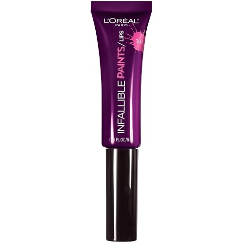 L'Oréal Paris Infallible PAINTS/LIPS, Bewitching Bordeaux, 0.27 fl. oz. Beauty & Personal Care L'Oreal Paris