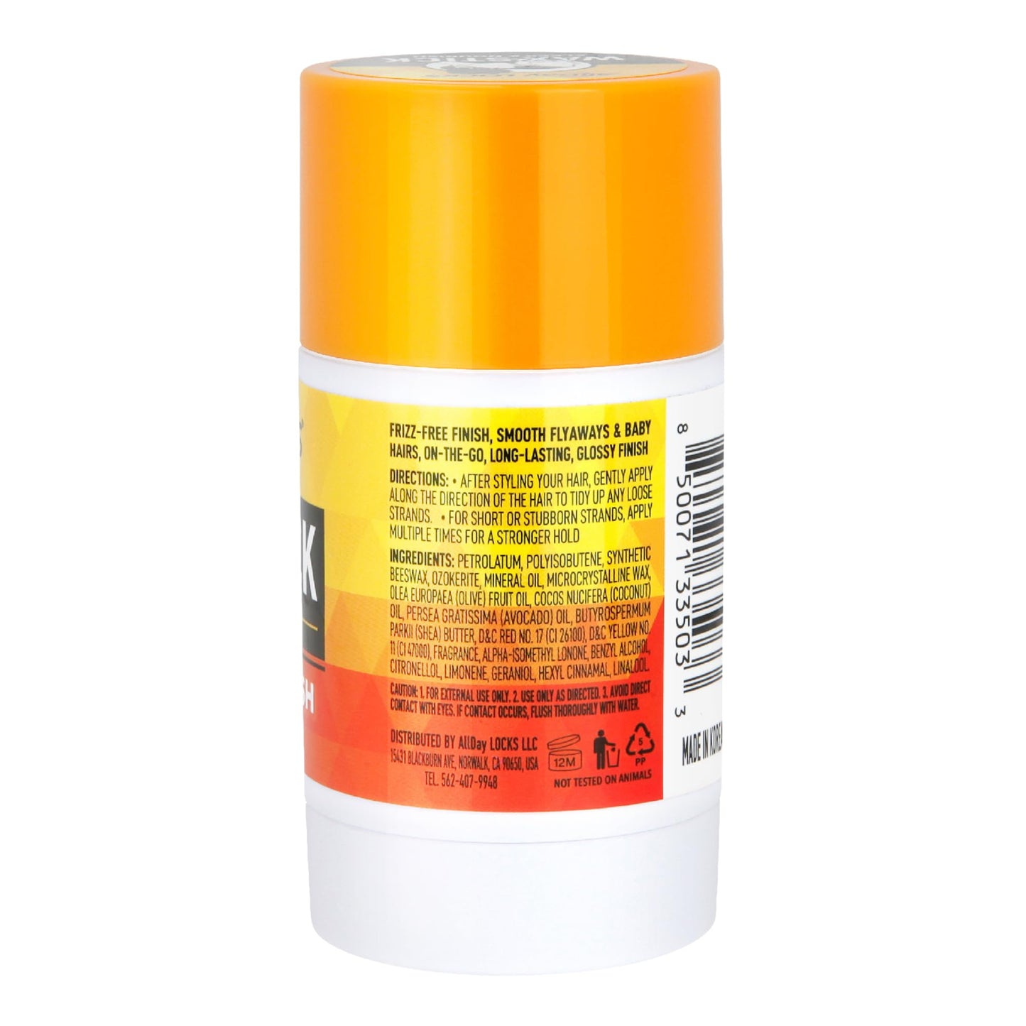AllDay Locks Wax Stick - Hair Styling Edge Control Slick Stick, Strong Hold for Slick Backs, Natural Styles, Side Parts, and More, Wax Stick for Men Beauty & Personal Care AllDay Locks