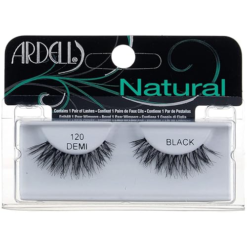 Ardell Fashion Lashes Natural Strip Lash, Black [120] 1 ea (Pack of 3) Beauty & Personal Care Ardell