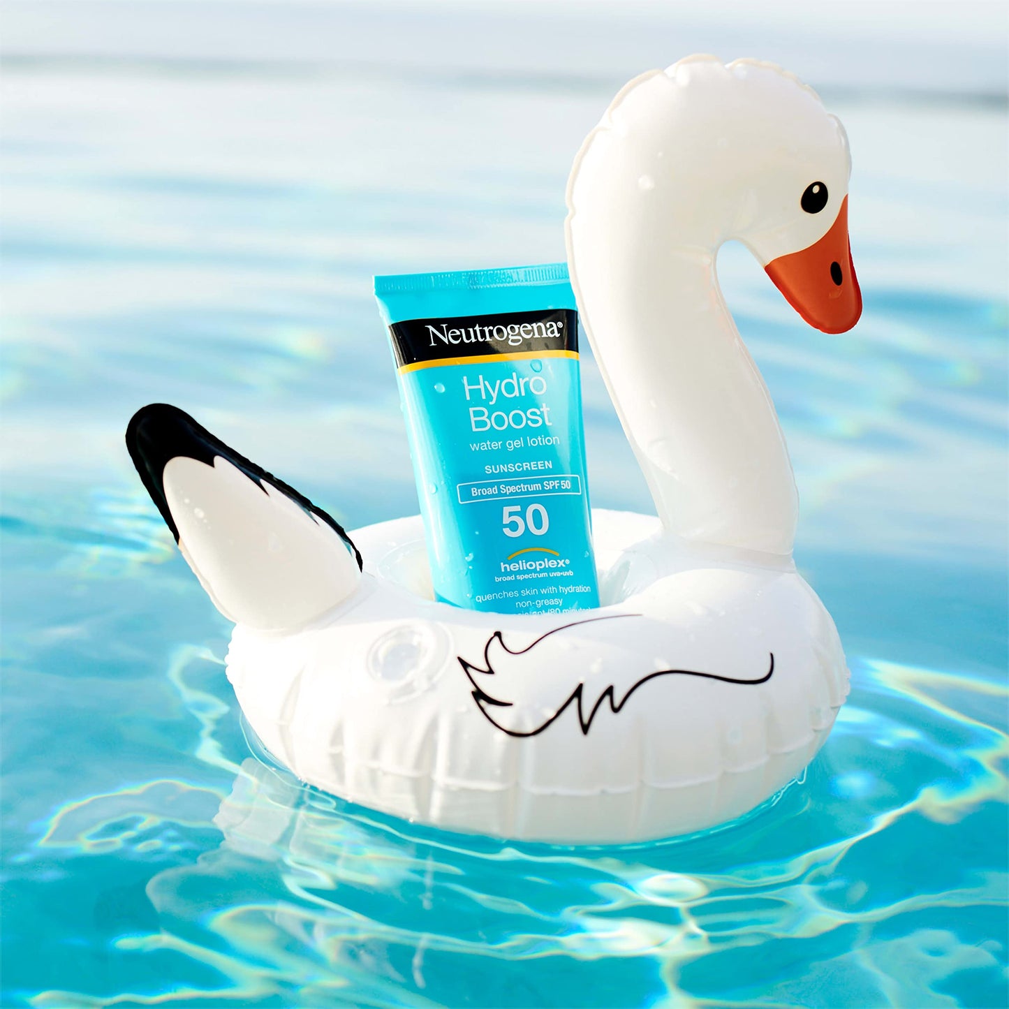 Neutrogena Hydro Boost Water Gel Moisturizing Sunscreen Lotion, Broad Spectrum Sunblock SPF 50, Water Resistant Travel Size Sunscreen For Sensitive Beauty & Personal Care Neutrogena