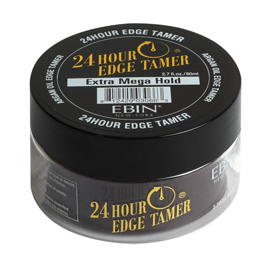 EBIN NEW YORK 24 Hour Edge Tamer, Extra Mega Hold, 2.7 Oz - No Flaking, No White Residue, Shine, Moisture and Prevent Breakage with Castor Oil Beauty & Personal Care EBIN NEW YORK
