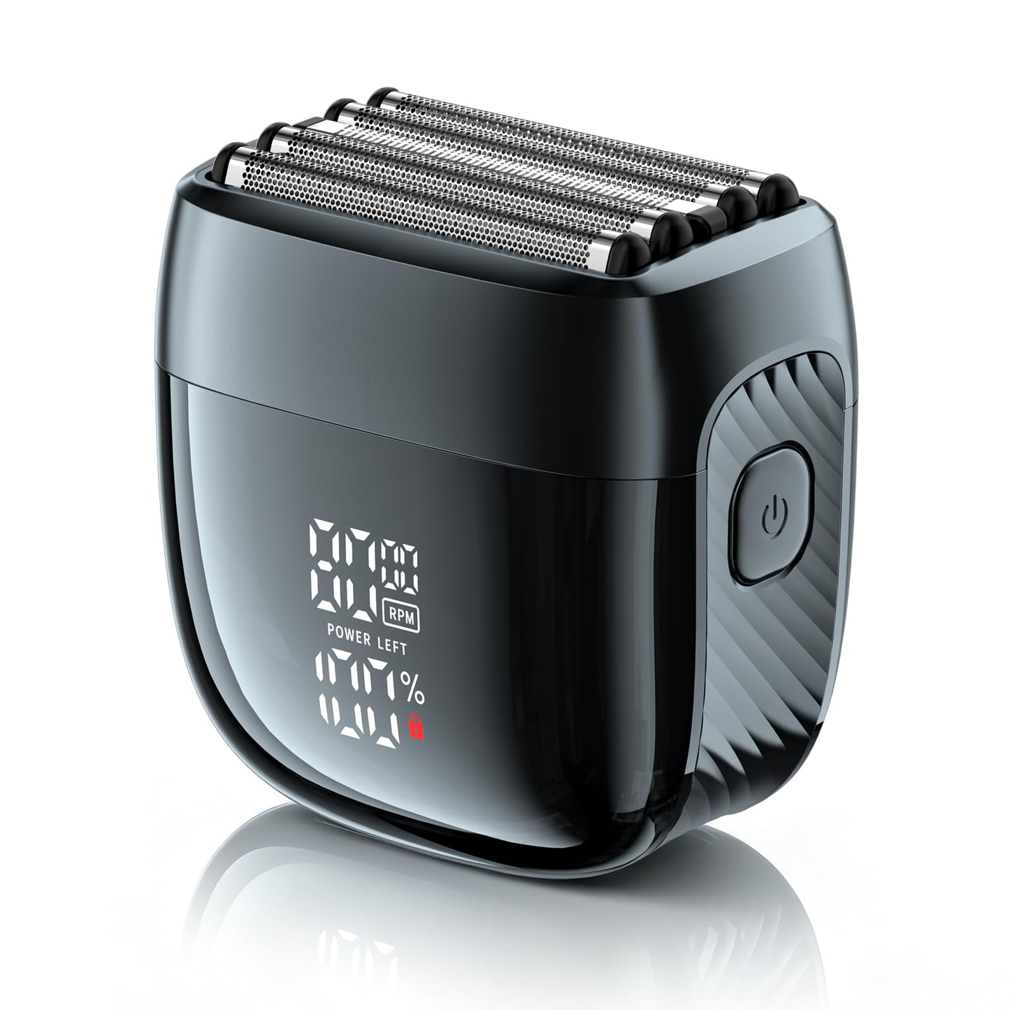 Electric Foll Shaver for Men, Upgraded 5- Blade System, IPX8 Waterproof. LED Display. 2 Power Levels.90-Min Runtime, USB-C Fast Charge, Magnetic Beauty and Personal Care MALEGEBAZ
