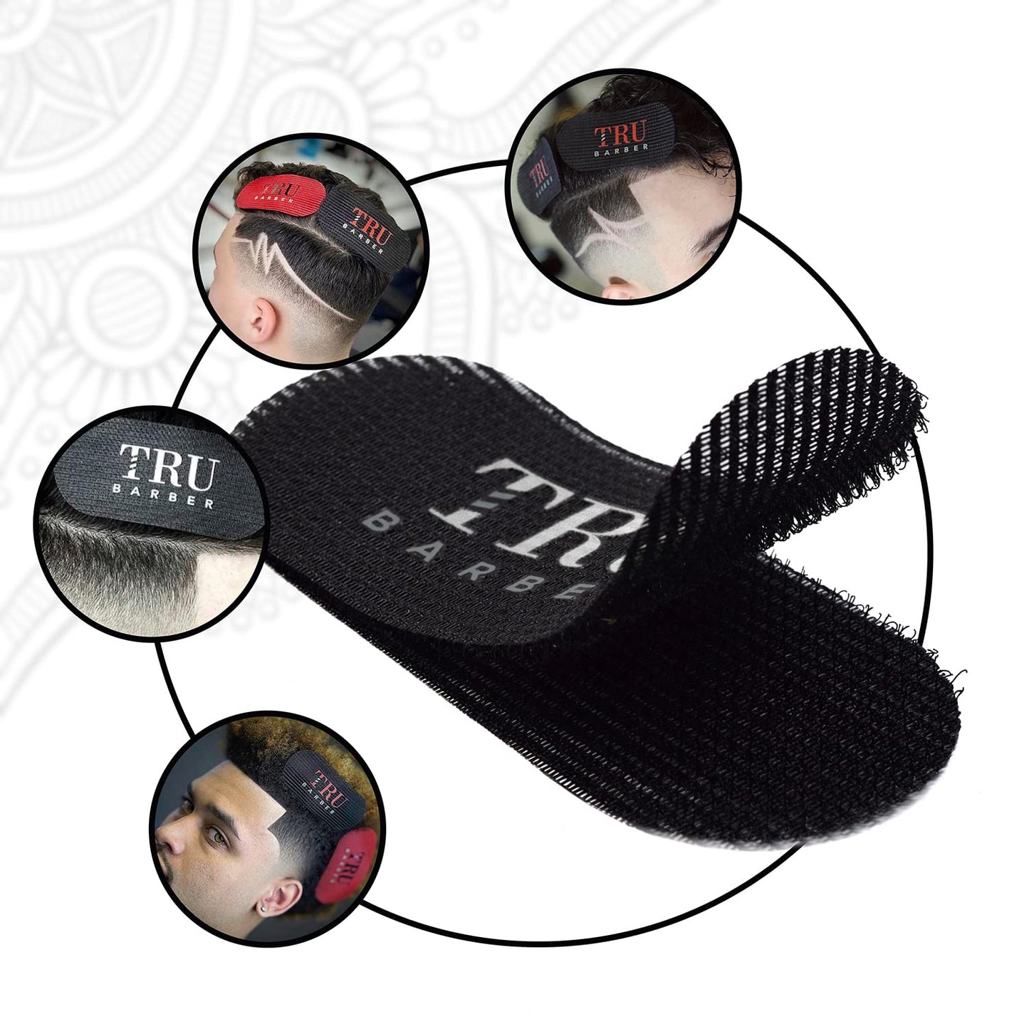 TRU BARBER Hair Grippers® for Men and Women 2pcs - Salon and Barber, Hair Clips for Styling, Sectioning, Cutting and Coloring, Nonslip Grips, Hair Beauty & Personal Care TRU BARBER