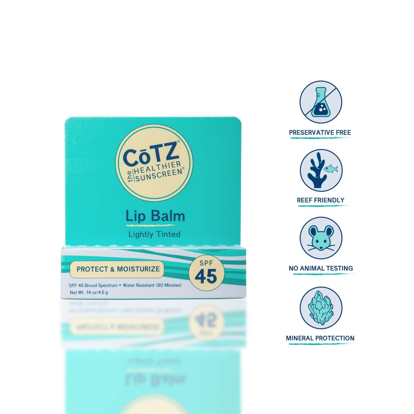 Cotz Lip Spf 45, .14 Ounce Beauty & Personal Care CoTZ