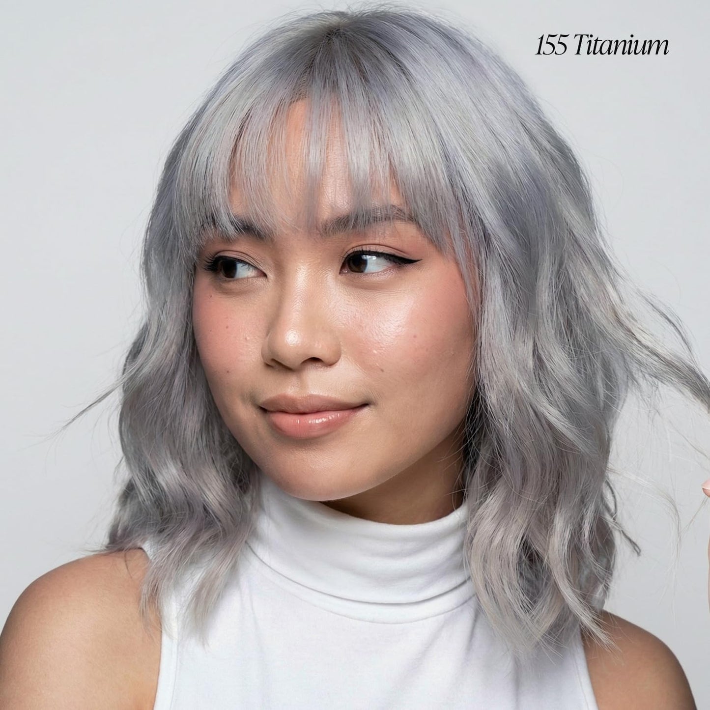 Adore Semi Permanent Hair Color (155 Titanium) (2 Pack) | Vegan & Cruelty-Free Grey Hair Dye | No Ammonia, No Peroxide, No Alcohol | 4 Fl Oz Beauty & Personal Care Adore