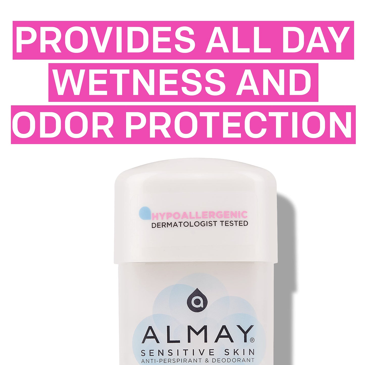 Almay Sensitive Skin Clear Gel, Anti-Perspirant & Deodorant, Fragrance Free, 2.25-Oz Beauty and Personal Care Almay
