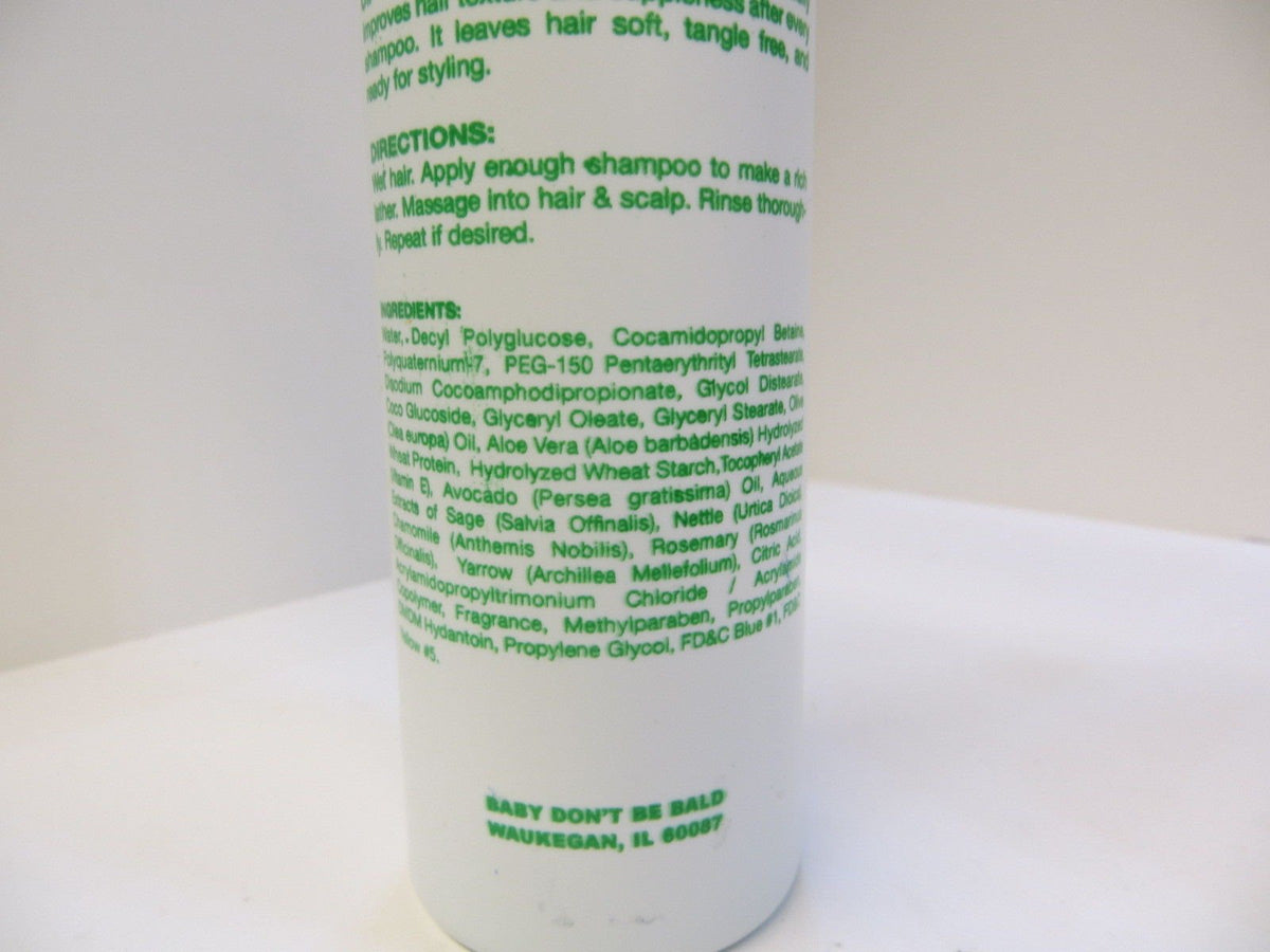 Baby Don't Be Bald Olive Oil Shampoo 8 oz. Beauty & Personal Care Baby Don't Bald