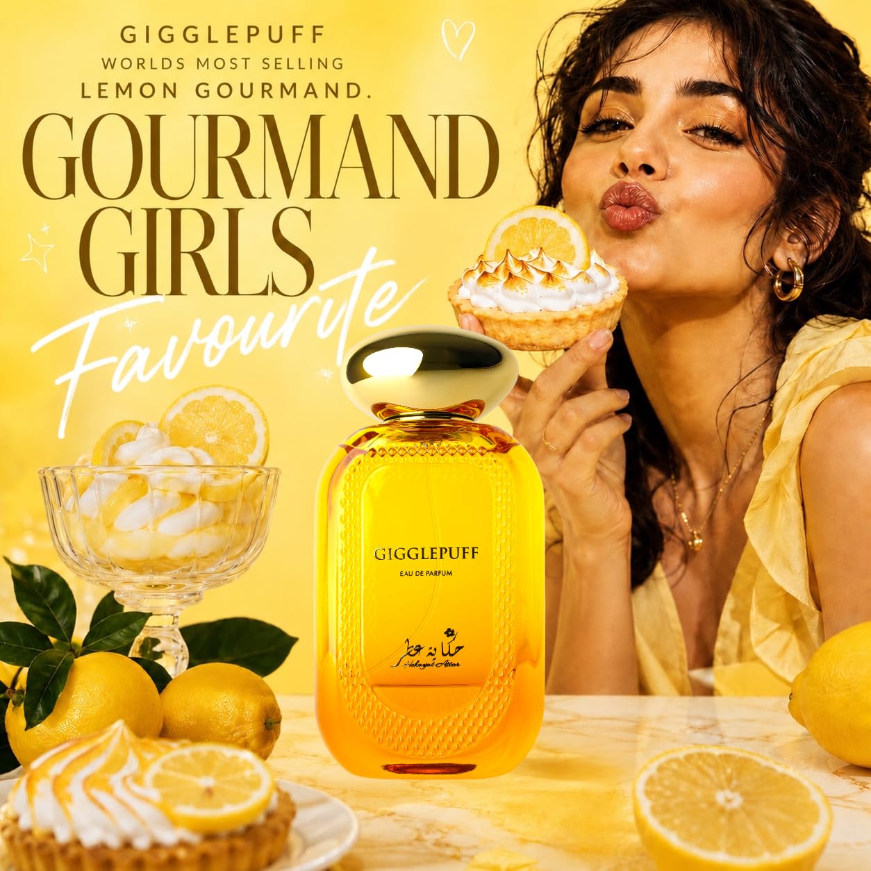 HEKAYAT ATTAR Gigglepuff Eau de Parfum, Floral Fruity Gourmand Fragrance, Unisex, 3.4 fl oz Beauty & Personal Care HEKAYAT ATTAR