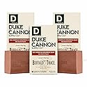 Duke Cannon Supply Co. Big Brick of Soap Bar for Men Big American Bourbon (Charred Oak Barrel Scent) - Extra Large, All Skin Types, 10 oz. (3 Pack) Beauty & Personal Care Duke Cannon Supply Co.