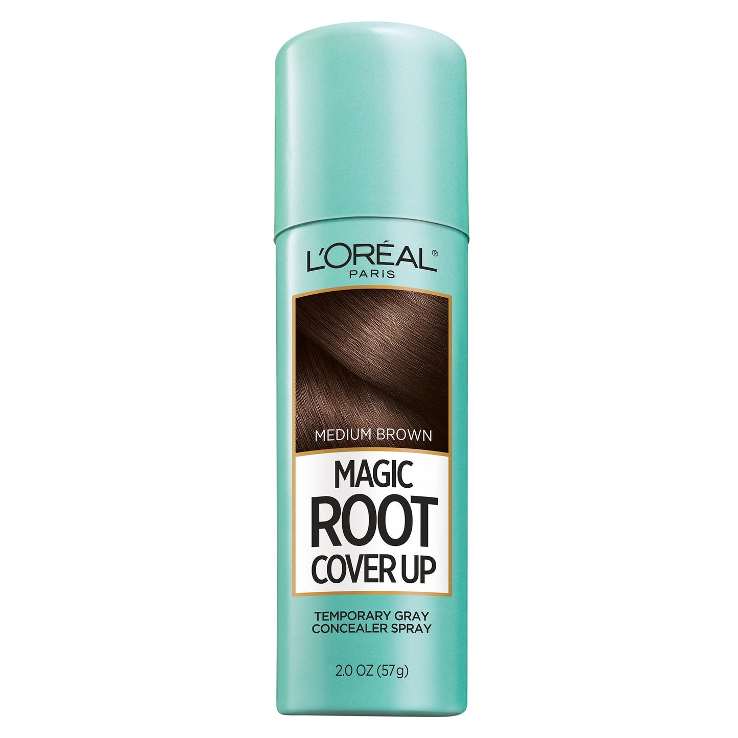 L'Oreal Paris Magic Root Cover Up Gray Hair Spray, 100% Gray Hair Coverage with Buildable, Lightweight, Transfer-Resistant, and Temporary Formula Beauty & Personal Care L'Oreal Paris