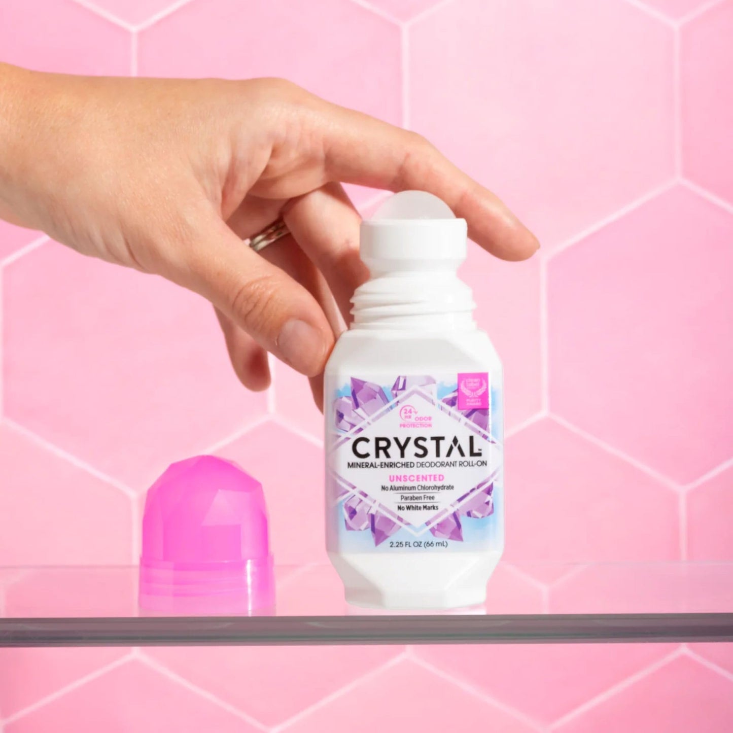 Crystal, Roll-On Deodorant, 2 Ounce Beauty and Personal Care Crystal Essence