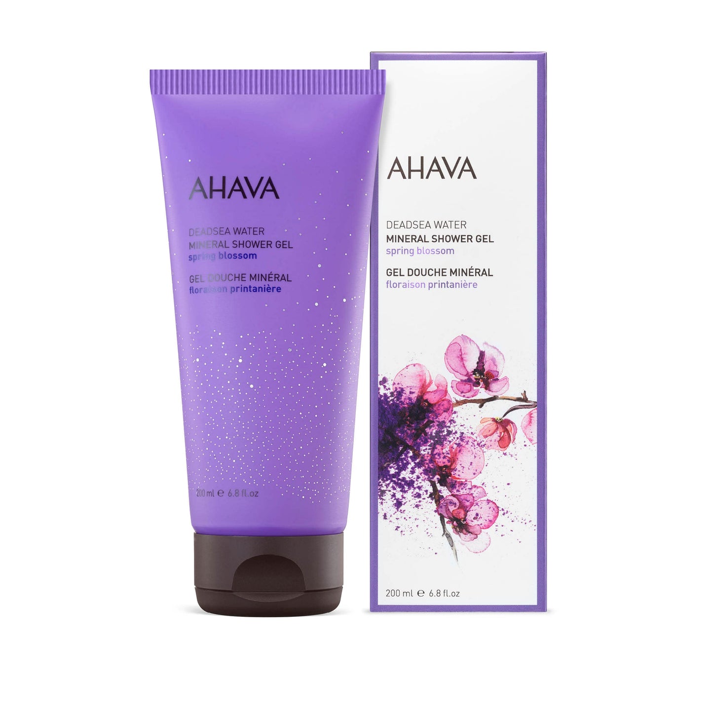 AHAVA Dead Sea Water Mineral Shower Gel, Spring Blossom - Refreshes & Relaxes, Washes Away Dirts & Impurities, Enriched with Exclusive Mineral Blend Beauty & Personal Care AHAVA