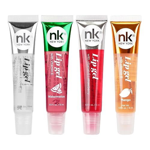 NICKA K NEW YORK Lip Gel, Hydrating, Lightweight, Glides on Effortlessly, Non Sticky Finish Lip Gel Colors Beauty & Personal Care NICKA K NEW YORK