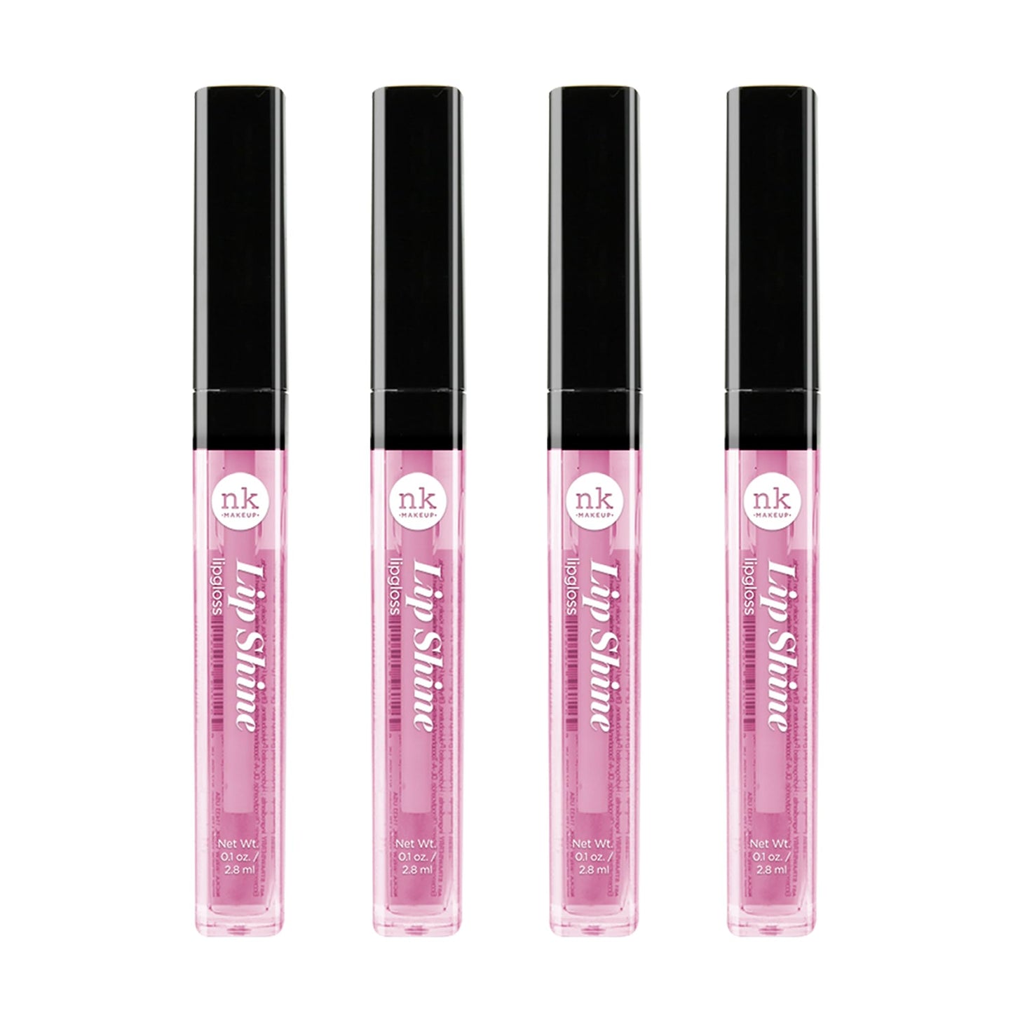 NICKA K NEW YORK Lip Shine, Cosmetics, vibrant colors, bright colors, shining lips, lip shine, long lasting (AMZ225) Beauty & Personal Care NICKA K NEW YORK