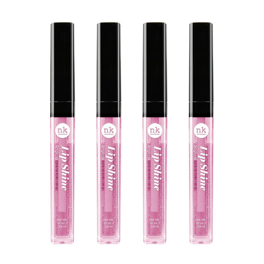 NICKA K NEW YORK Lip Shine, Cosmetics, vibrant colors, bright colors, shining lips, lip shine, long lasting (AMZ225) Beauty & Personal Care NICKA K NEW YORK