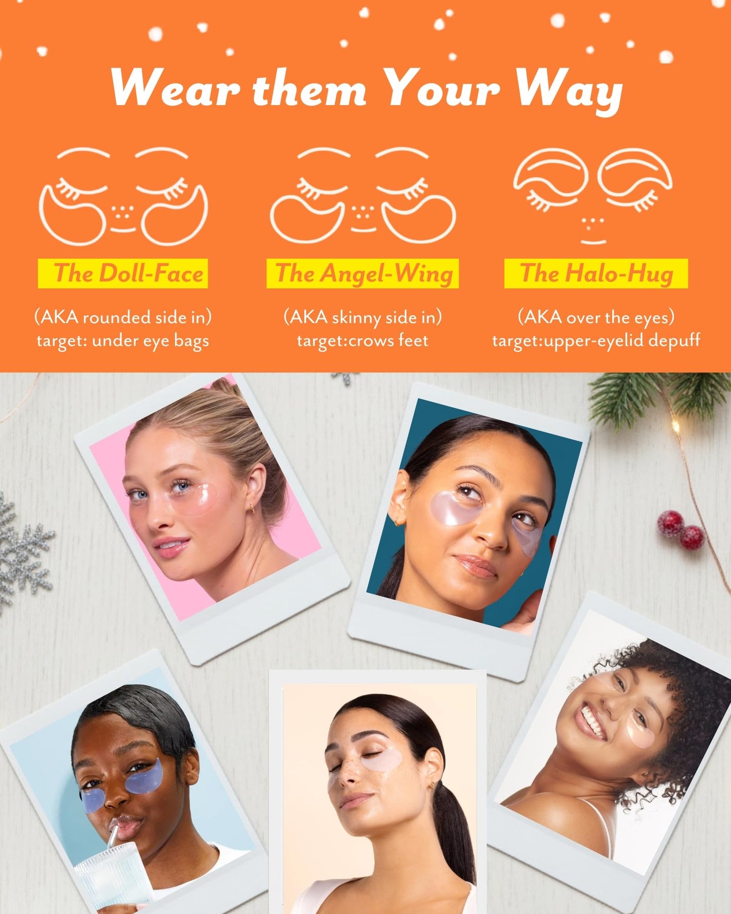 Patchology Patching All The Way Gift Set - Hydrating Under Eye Masks with Collagen, Retinol, Hyaluronic Acid - Christmas Gift & Beauty Stocking Beauty & Personal Care Patchology