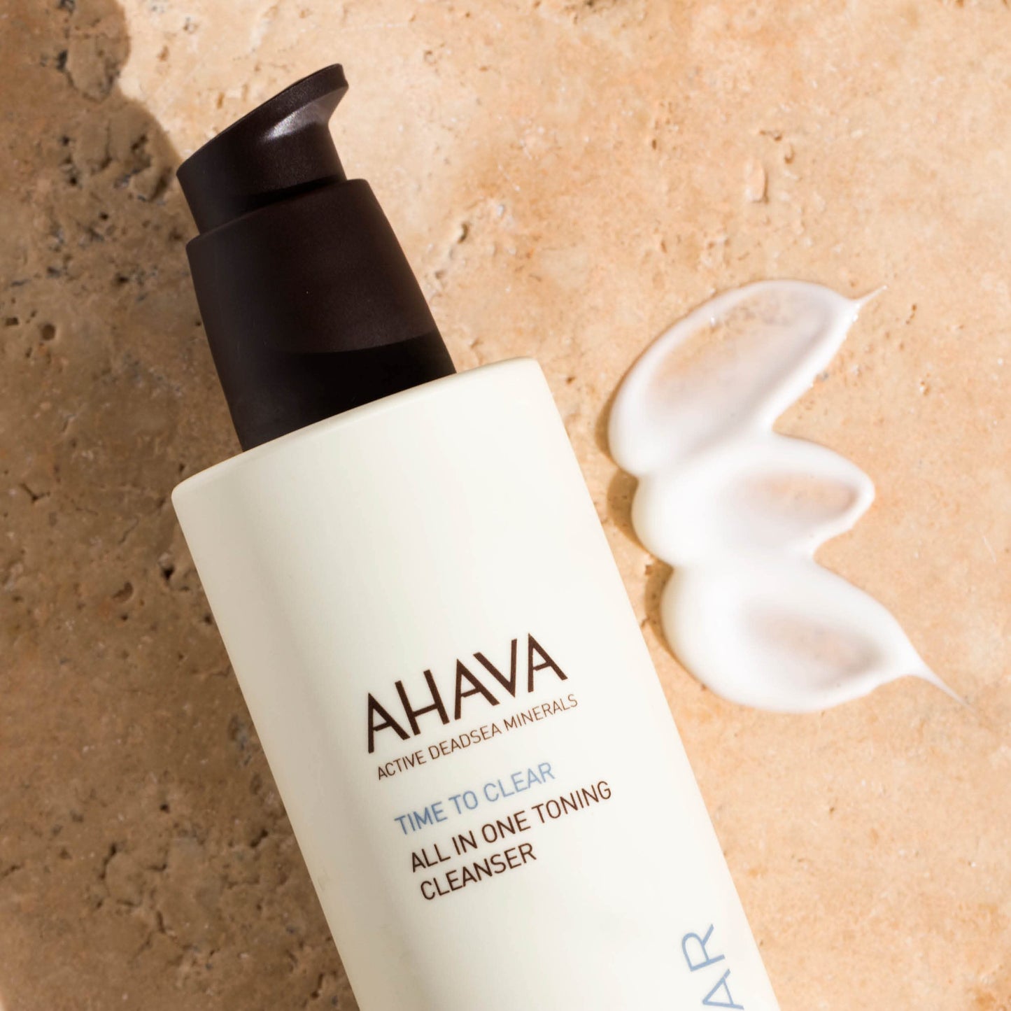 AHAVA All-In-One Toning Cleanser - Skin-Friendly, Soft, Water-Based Formula Gently Removes Dirt, Impurities & Makeup Including Eyes, Rebalances pH Beauty & Personal Care AHAVA