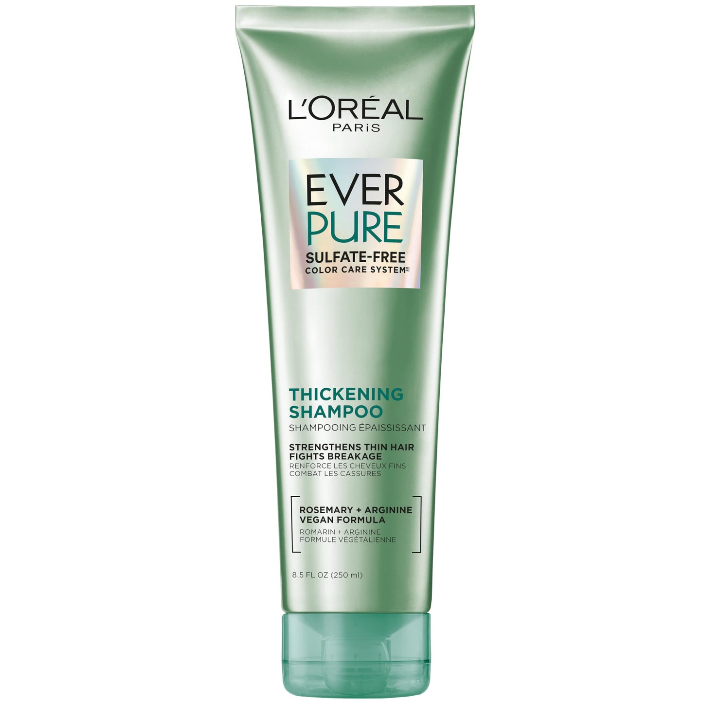 L'Oreal Paris Thickening Sulfate Free Shampoo, Thickens + Strengthens Thin, Fragile Hair, Hair Care with Rosemary Leaf, EverPure, 8.5 Fl Oz (Packaging Beauty & Personal Care L'Oreal Paris