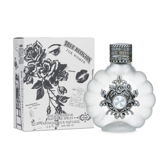 True Religion Eau De Parfum Spray for Women - Perfume for Women, Fruity & Floral Fragrance, EDT, Designer Scent for Her, Long Lasting - 3.4 fl oz (100 Beauty & Personal Care True Religion