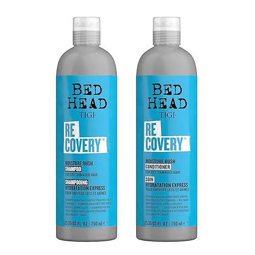 TIGI Bed Head Recovery Shampoo and Conditioner Set for Dry, Damaged Hair, 25.36 fl oz, 2 Count Beauty & Personal Care TIGI